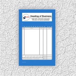 Multicolor Bill Book