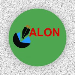 Round Logo Stickers (13 x 19 inch 21 Sheets)