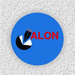 Round Logo Stickers (13 x 19 inch 21 Sheets)