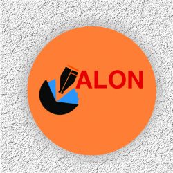 Round Logo Stickers (13 x 19 inch 21 Sheets)