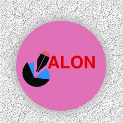 Round Logo Stickers (13 x 19 inch 21 Sheets)