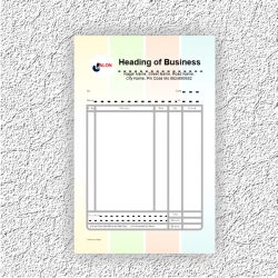 Multicolor Bill Book