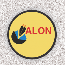 Round Logo Stickers (13 x 19 inch 21 Sheets)