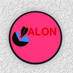 Round Logo Stickers (13 x 19 inch 21 Sheets)