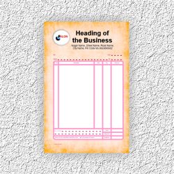 Multicolor Bill Book