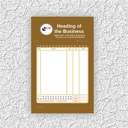 Multicolor Bill Book